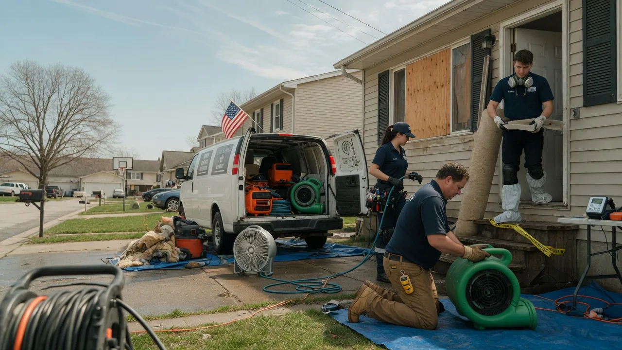Water Damage Restoration in Jeromesville, OH near me